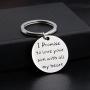 Zuo Bao Mother in Law Keychain Gifts I Promise to Love Your Son with All My Heart Wedding Gift to Mother/Father of Groom