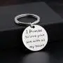 Zuo Bao Mother in Law Keychain Gifts I Promise to Love Your Son with All My Heart Wedding Gift to Mother/Father of Groom