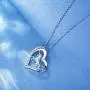 Women 925 Sterling Silver Love Heart Unicorn Pendant Necklace - Van Chloe CZ Diamond White Gold Plated Necklace Valentines Day Mothers Day Jewelry Gift for Women Girls Women 925 Sterling Silver Love Heart Unicorn Pendant Necklace - Van Chloe CZ Diamond White Gold Plated Necklace Valentines Day Mothers Day Jewelry Gift for Women Girls