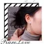 RareLove Bling CZ Crystal Interlocking Three Heart Hollow Dangle Stud Piercing Earrings For Women Girls Silver Plated Alloy Valentines Gift For Her RareLove Bling CZ Crystal Interlocking Three Heart Hollow Dangle Stud Piercing Earrings For Women Girls Silver Plated Alloy Valentines Gift For Her