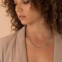 PAVOI 14K Gold Plated Curb Paperclip Box Sphere Bead Snake and Figaro Chain Adjustable Necklace