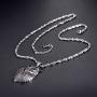 PROSTEEL Stainless Steel Owl Necklace for Men Women, Night Bird Charm Necklace, Vintage Retro Necklace, 22''-24'' Adjustable, Come Gift Box