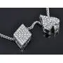 Alilang Vegas 4 Suits Gamblers Luck Lucky Casino Crystal Rhinestone Pendant Necklace Alilang Vegas 4 Suits Gamblers Luck Lucky Casino Crystal Rhinestone Pendant Necklace