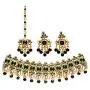 Green Kundan Choker Necklace Set Indian Jewelry Bridal Wedding Necklace Ethnic Bollywood Jewelry Set Green Kundan Choker Necklace Set Indian Jewelry Bridal Wedding Necklace Ethnic Bollywood Jewelry Set