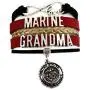 Kits Kiss Marine Corp Bracelet, Marine Bracelet, Marine Jewelry, USMC Bracelet, USMC Jewelry, Love Infinity Bracelet