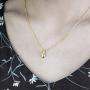 All in fine necklace, beautiful temperament, three-dimensional pineapple pendant must be suitable for you