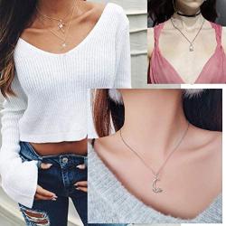 Aurora Tears 925 Sterling Silver Initial 26 Letter Necklace Women Crystal A-Z Alphabet Name Pendant Birthday Jewelry