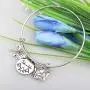 KUIYAI Take A Hike Bracelet Hiking Charm Bracelet Nature Outdoor Gift for Hiker Mountain Jewelry KUIYAI Take A Hike Bracelet Hiking Charm Bracelet Nature Outdoor Gift for Hiker Mountain Jewelry