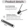 Sllaiss 2 pcs Cremation Jewelry Crystals from Austria Stainless Steel Black Silver Tone Bar Urn Pendant Memorial Ashes Keepsake Exquisite Necklace Sllaiss 2 pcs Cremation Jewelry Crystals from Austria Stainless Steel Black Silver Tone Bar Urn Pendant Memorial Ashes Keepsake Exquisite Necklace