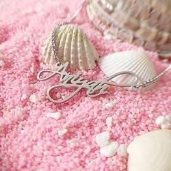 YSAHan Custom Name Necklace Personalized Initial Nameplate Jewelry Birthday for Women Girls