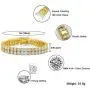 JINAO 2 Rows AAA Cubic Zirconia Iced Out Tennis Bling Lab Simulated Diamond Bracelet JINAO 2 Rows AAA Cubic Zirconia Iced Out Tennis Bling Lab Simulated Diamond Bracelet