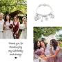 Matron of Honor Gift Matron of Honor Jewellery Bridesmaid Bracelet Thank You for Standing by My Side Today and Always