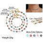 Evil Eyes Choker for Women Girls Gold Necklace Set for Party Gift Her Jewelry