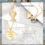 Personalized Photo Locket/Tag Necklace for Wmen/Men, Customized Photo/Text, Stainless Steel/925 Sterling Silver, Come Gift Box