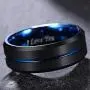 LaurieCinya Tungsten Carbide Ring Men Women Wedding Band Engagement Ring 8mm Comfort Fit Engraved ‘I Love You’ LaurieCinya Tungsten Carbide Ring Men Women Wedding Band Engagement Ring 8mm Comfort Fit Engraved ‘I Love You’