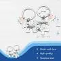 HN HNHB Better Together Couple Keychain Lover Long Distance Relationship Gift Energetic Warm Heart Jewelry Gifts HN HNHB Better Together Couple Keychain Lover Long Distance Relationship Gift Energetic Warm Heart Jewelry Gifts