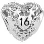 Lifequeen Heart Love Sweet 16th 18th Birthday Charms Butterfly Charm Beads for Bracelets Lifequeen Heart Love Sweet 16th 18th Birthday Charms Butterfly Charm Beads for Bracelets