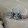 Montana Silversmiths Cross Dangle Earrings