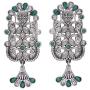 Aheli Ethnic Vintage Bohemian Style Indian Oxidized Finish Dangle Earrings Bollywood Wedding Traditional Jewelry for Women Girls