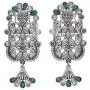 Aheli Ethnic Vintage Bohemian Style Indian Oxidized Finish Dangle Earrings Bollywood Wedding Traditional Jewelry for Women Girls Aheli Ethnic Vintage Bohemian Style Indian Oxidized Finish Dangle Earrings Bollywood Wedding Traditional Jewelry for Women Girls