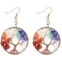 Tree of Life Drop Dangle Crystal Earrings Jewelry Beads Handmade Wire Wrapped Birthstone Gemstone Chakra Jewelry Best Gifts Tree of Life Drop Dangle Crystal Earrings Jewelry Beads Handmade Wire Wrapped Birthstone Gemstone Chakra Jewelry Best Gifts