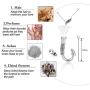 constantlife Cremation Jewelry for Ashes Urn Memorial Necklace Fish Hook Design Stainless Steel Pendant Keepsake Ashes Holder