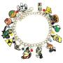Classic Game Gaming Legend Zelda Anim Villagers Crosing Donky Kong Mario Yosh Prince peach pokemo Smash All Stars Dreamland Bracelet Gifts for Girl Woman Men