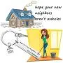 MAOFAED New House Congratulations Gift Housewarming Gift Hope Your New Neighbor arent Assholes Moving Home Gift Neighbor Gift MAOFAED New House Congratulations Gift Housewarming Gift Hope Your New Neighbor arent Assholes Moving Home Gift Neighbor Gift