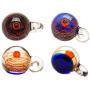 Jovivi Unique Design Glass Universe Ball Necklace Galaxy Planet Pendant Nebula Ribbon Vortex Cosmos Series