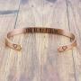 Joycuff Inspirational Bracelet Friendship Gifts for Her Girl Women Daughter Jewelry Best Friend BFF Cuff