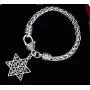 Star of David 12 Tribes of Israel Charm Bracelet Lobster Clasp Wicca Talisman Amulet Jewelry Star of David 12 Tribes of Israel Charm Bracelet Lobster Clasp Wicca Talisman Amulet Jewelry