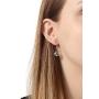 GIMMEDAT Baseball Silver Dangle Earrings Jewelry Woman Mom Fan Gift