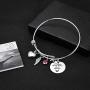 Dletay Cremation Bracelet for Ashes Stainless Steel Urn Bracelet with Heart Charm Ashes Holder Memorial Urn Bangle for Ashes-I Still Need You Close to Me