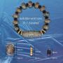 Fengshui Protective Natural Black White Tibetan 9 Eye Dzi Beads Necklace Amulet Attract Positive Energy and Good Luck