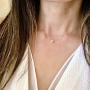 2pcs Zodiac Necklace 12 Constellation Pendant Necklace Zodiac Sign Birthday Gifts for Women and Girls