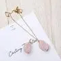 CXD-GEM Wire Wrapped Raw Gemstone Crystal Pendant Necklace Handmade Natural Healing Crystal Jewelry for Women CXD-GEM Wire Wrapped Raw Gemstone Crystal Pendant Necklace Handmade Natural Healing Crystal Jewelry for Women
