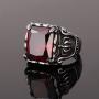 U7 Men Vintage Dragon Claw Ring, Gothic Skull Ring, Statement Bully Ring, Retro Hawk Rings, Ring Size 6 to 13, with Gift Box