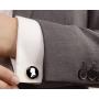 Kooer I Love You I Know Cuff Links Personalized Wedding Cufflinks Jewelry Gift for Men