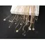 YADOCA 13 Pcs Layered Necklace Multilayer Choker Necklace for Women Charm Tiered Long Choker Chain Y Pendant Necklace Silver Tone Gold Tone