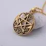 fishhook Wicca Pentacle Pentagram Venus Talisman for Protection Pendant Necklace fishhook Wicca Pentacle Pentagram Venus Talisman for Protection Pendant Necklace
