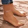 U7 Chain Anklets 22-27CM Stainless Steel Barefoot Jewelry Mariner Chain Bracelet Anklet for Women Girls, Customizable, Gift Packed U7 Chain Anklets 22-27CM Stainless Steel Barefoot Jewelry Mariner Chain Bracelet Anklet for Women Girls, Customizable, Gift Packed