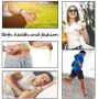 Genuine Hematite Bracelet for Men and Women, Magnetic Therapy Bracelet Absorbs Negative Engergy, Bead Strand Stones Healing Bracelet