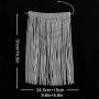 Masiter Sparkly Sequin Necklace Long Tassel Choker Dainty Statement Collar Chain Dancing Party Nightclub Costume Jewelry for Women and Girls