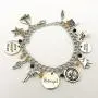 Blingsoul Musical Charm Bracelet - Soundtrack Christmas Jewelry Merchandise For Women Blingsoul Musical Charm Bracelet - Soundtrack Christmas Jewelry Merchandise For Women