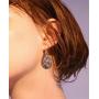 Dangle Earrings Sterling Silver Drop Earring Handmade Bohemian Teardrop Earrings