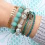 Kinsley Armelle Trinity Collection - Azure Bracelet