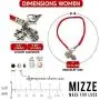 Sterling Silver Star of David Charm & Lucky Hamsa Hand Charms Bracelet on Red String Bracelet - Jewelry for Women Men & Teens - 7'' Length Sterling Silver Star of David Charm & Lucky Hamsa Hand Charms Bracelet on Red String Bracelet - Jewelry for Women Men & Teens - 7'' Length