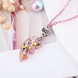 SkyWiseWin Chunky Jewelry Necklace and Bracelet Set for Girls Little Kids