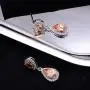 Pave Teardrop Earrings for Wedding Sterling Silver Double Pear Shaped CZ Cubic Zirconia Crystal Rhinestone Birthstone Dangle Earrings Bridal Jewelry for Bride Bridesmaids Pave Teardrop Earrings for Wedding Sterling Silver Double Pear Shaped CZ Cubic Zirconia Crystal Rhinestone Birthstone Dangle Earrings Bridal Jewelry for Bride Bridesmaids