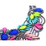 Lovage Colorful Resin Bubble Bib Statement Necklace Bohemian Chunky Collar Jewelry …